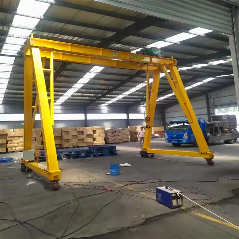 Portable a-frame gantry crane, mobile gantry cranes 1ton 2ton 3ton 5ton