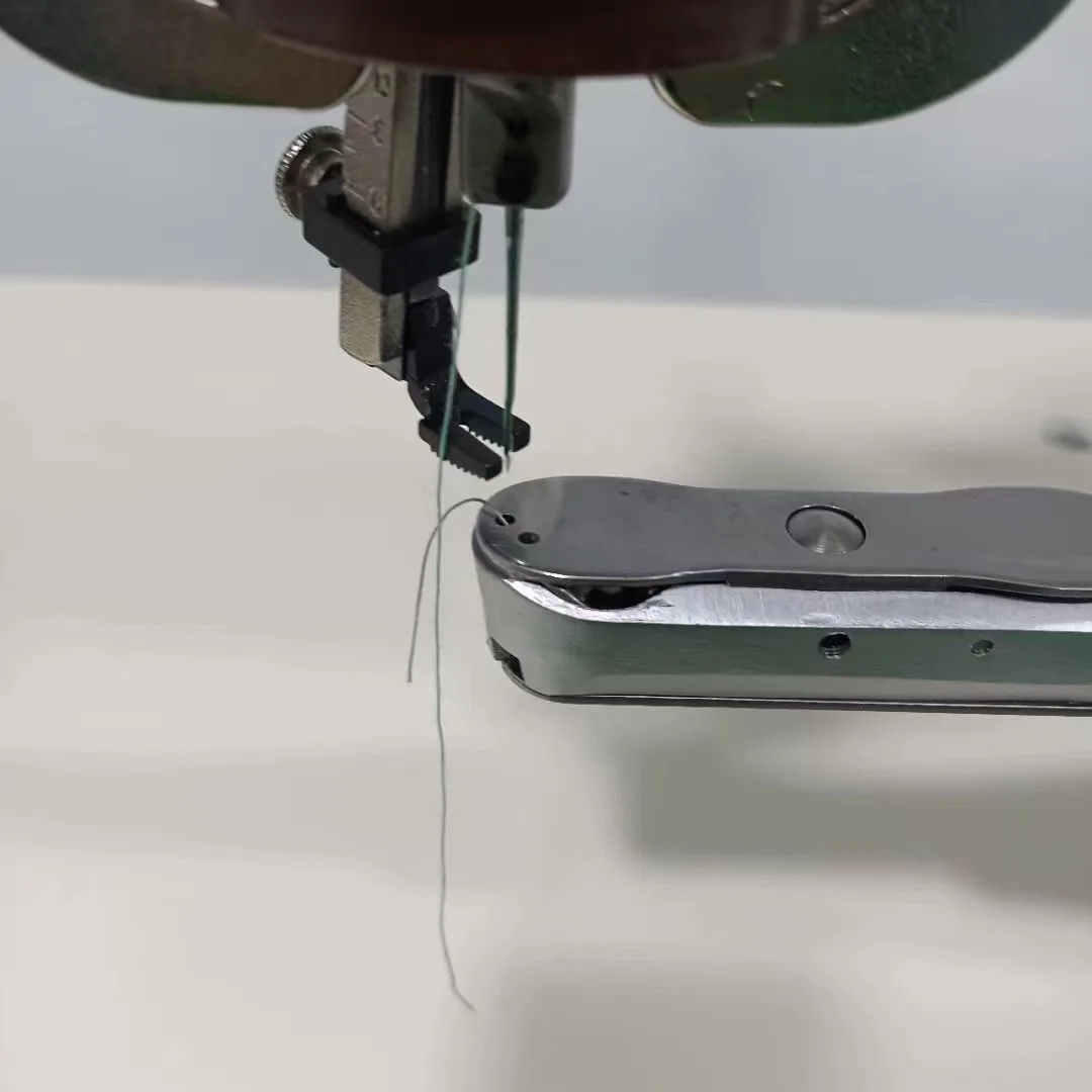 High speed single needle Cylindrical bed compound feed lockstitch sewing machine in stock