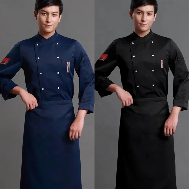 
Manufacturer Supplier Restaurant Kitchen Cookwear Chef Uniform Jacket Chef Coats 