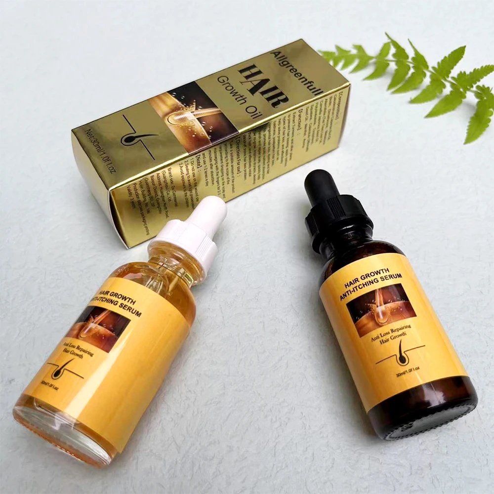 Allgreenfull Hair Growth Oil Effective Oils To Regrow Longer Thicker Hair
