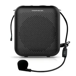 Портативный усилитель голоса S358 Pro громкоговоритель с УВЧ беспроводной микрофоном гарнитура портативный