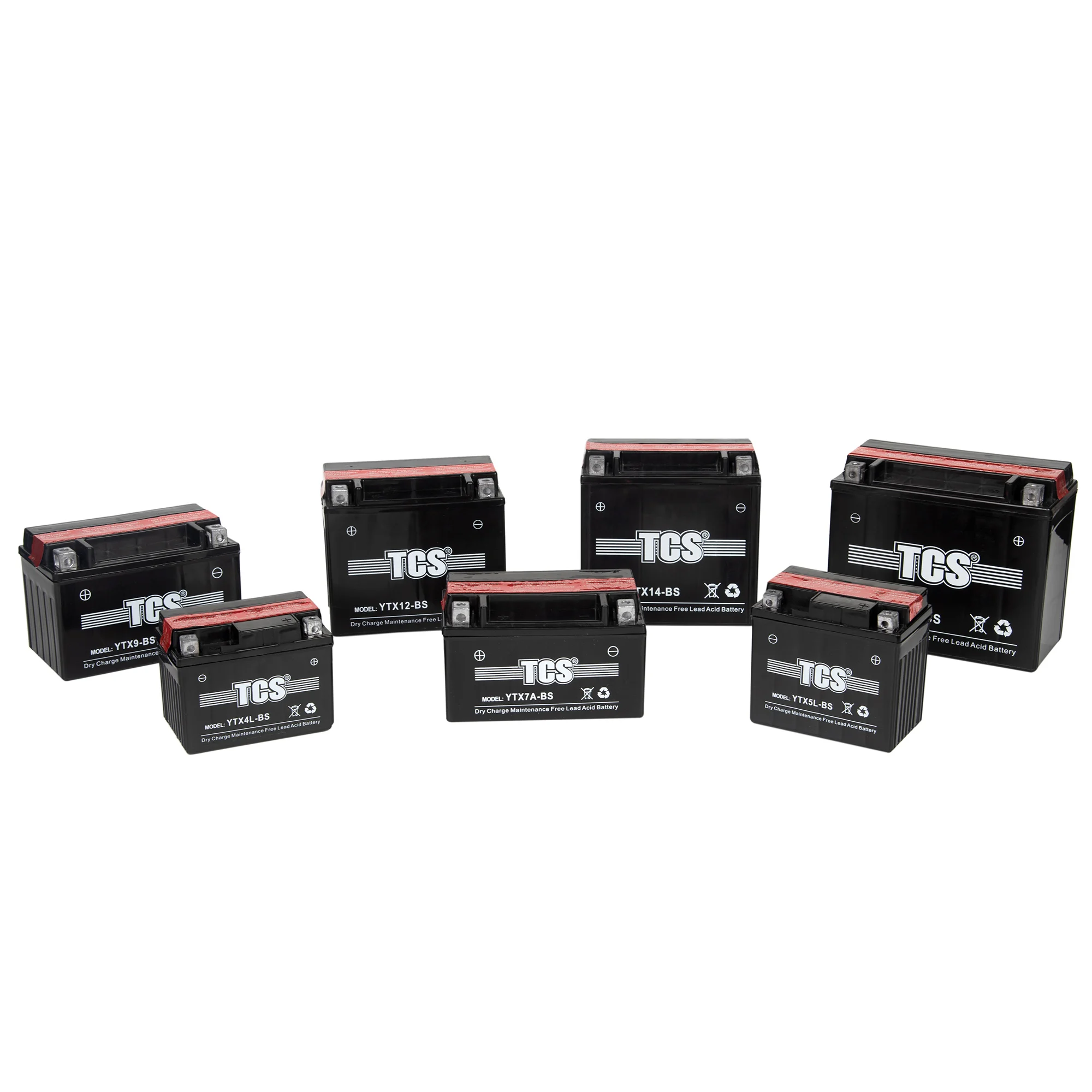 TCS hot sale 12v5AH motorcycle starting  battery