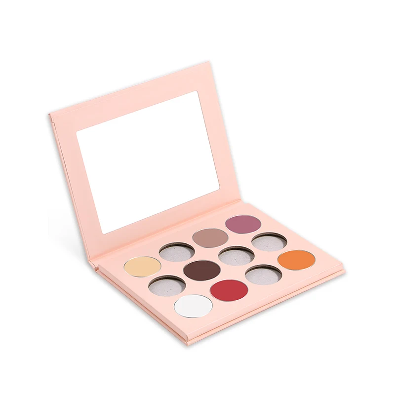 MAKEUP Popular High Grade 12 Colors Nude Glitter Private Label Eyeshadow Palette Halloween Masquerade Party