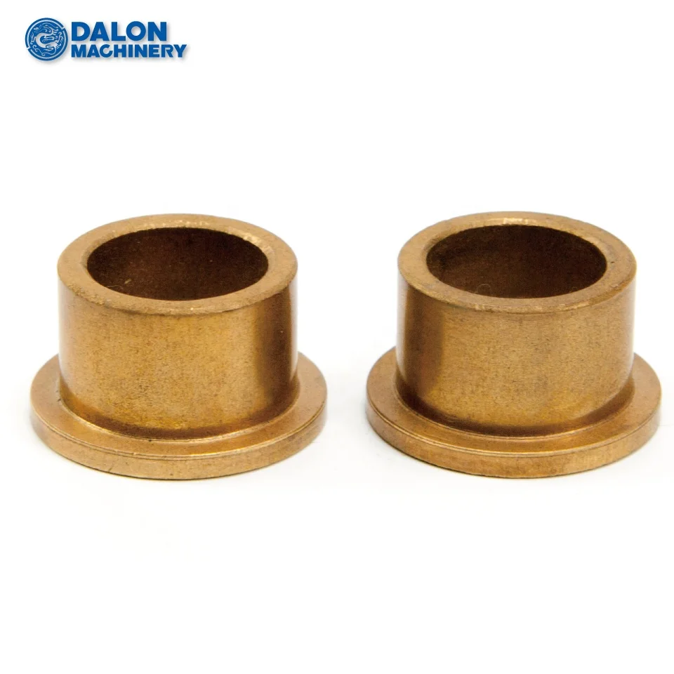 oil graphite impregnated self lubricating sintered metric gunmetal gun metal brass bronze bushing bushings for gym equipment