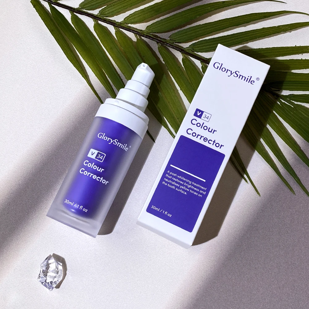 Hot Sale Most Popular 2023 Professional Teeth Whitening Effective Beaching V34 Toothpaste Colour Corrector