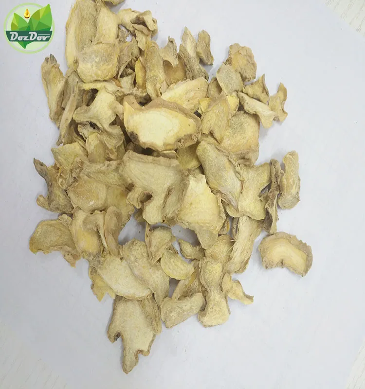 Natural ginger Flavor AD Dehydrated ginger Chips Dried ginger Flakes