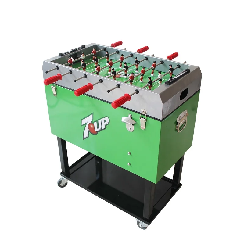 Outdoor Portable Picnic Beer Can Drinking Metal Insulated Ice Cooler Box