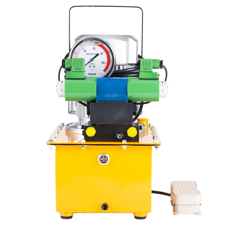High Quality 0.75KW High And Low Speed Two Stage Design Portable High Power Electric  Hydraulic Pumps