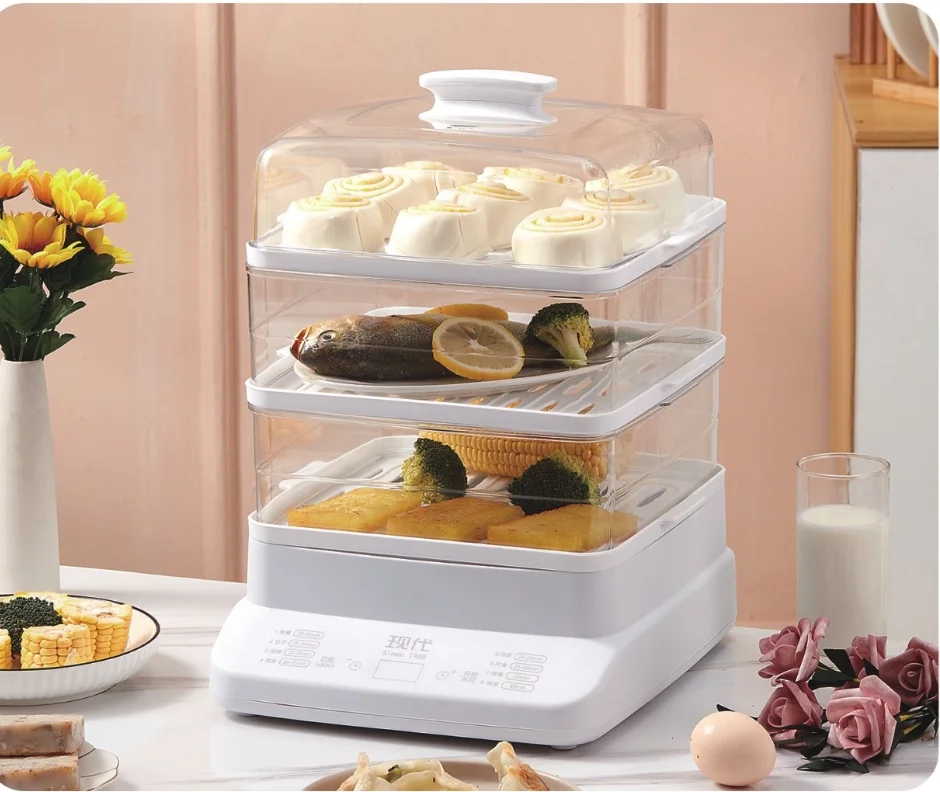 Home Small Kitchen Appliances Food Grade 3 Eggs Capacity Mini Egg Steamer Portable Electric Egg Boiler