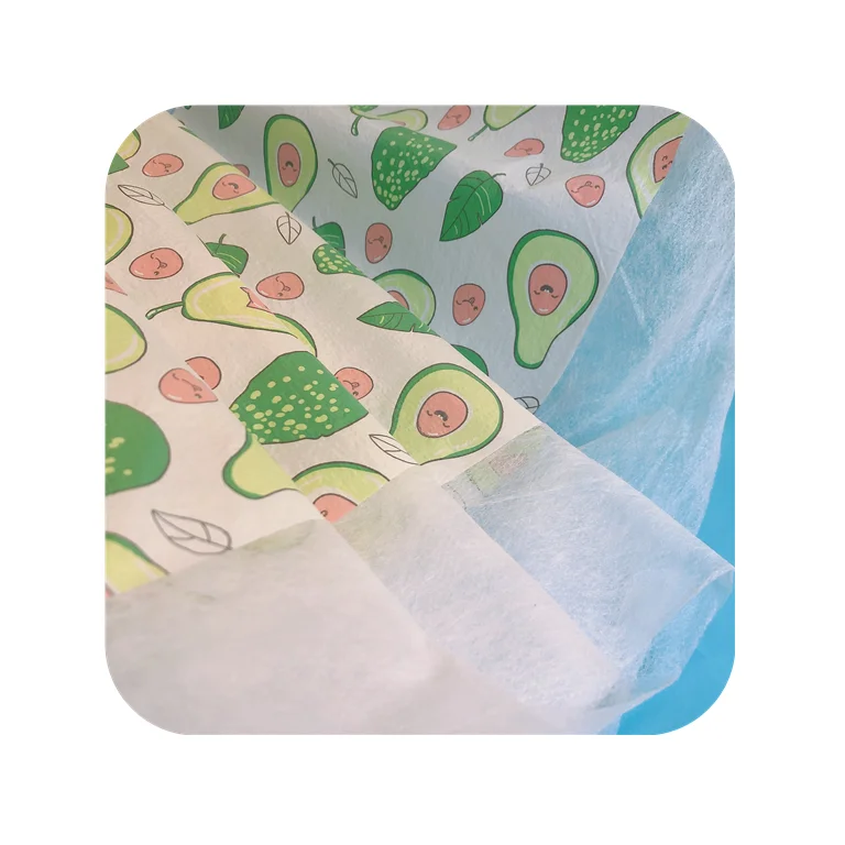 Good Price Super Soft Nonwoven Baby Diaper Partial Laminated Backsheet in China Factory