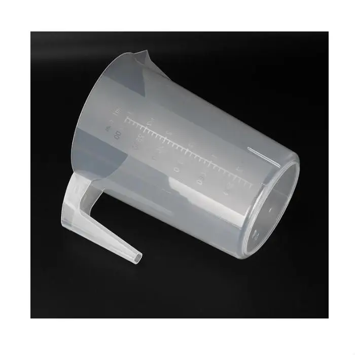 Sunmax 1000ML Plastic Measure Cup Kitchen Cup Clear Polycarbonate Measuring Jug With Handle for Kitchen and Bakery