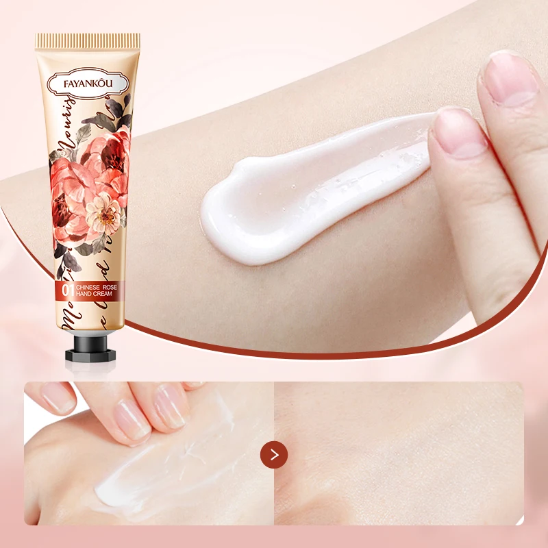 FAYANKOU Private label hand cream lotion moisturizing Plant Fruit Hand Cream Gift Set