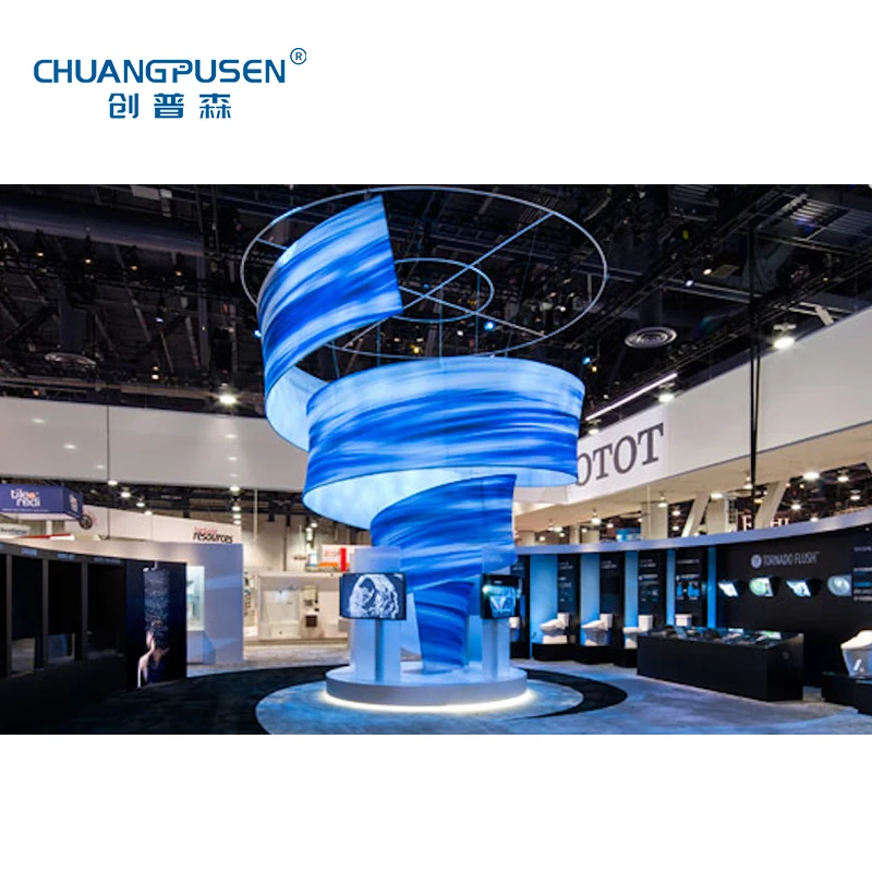 Flexible Led Fabric Soft Led Screen Rollable Display flexible programmable led display panel