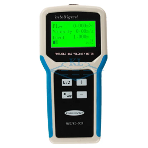  Portable water velocity meter Battery powered RS485 LCD 1.0%FS 0.005m/s-10m/s Best selling patented