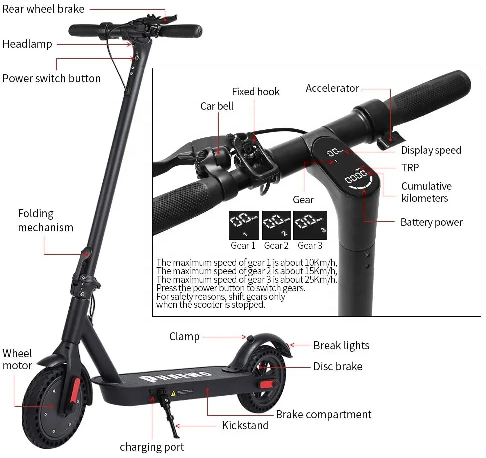Hot selling us eu warehouse  dropship 2 wheel 250w 8.5 inch foldable popular china Cheap electric scooters for adult