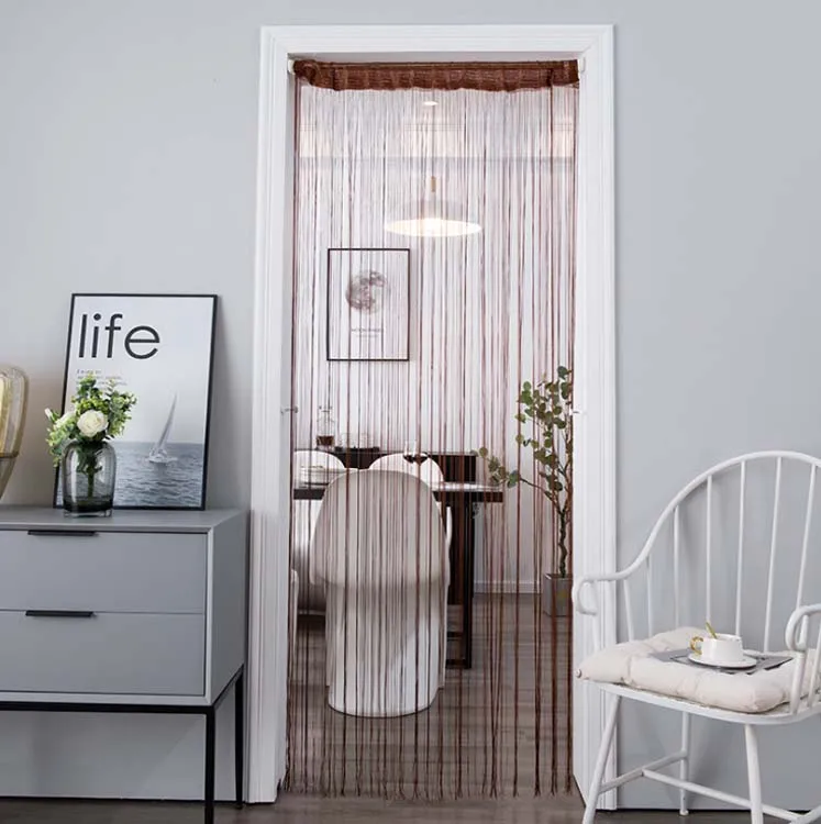 Декоративные дверные занавески из бисера шириной от 40 до 43 дюймов, оптовая продажа, роскошные декоративные дверные занавески