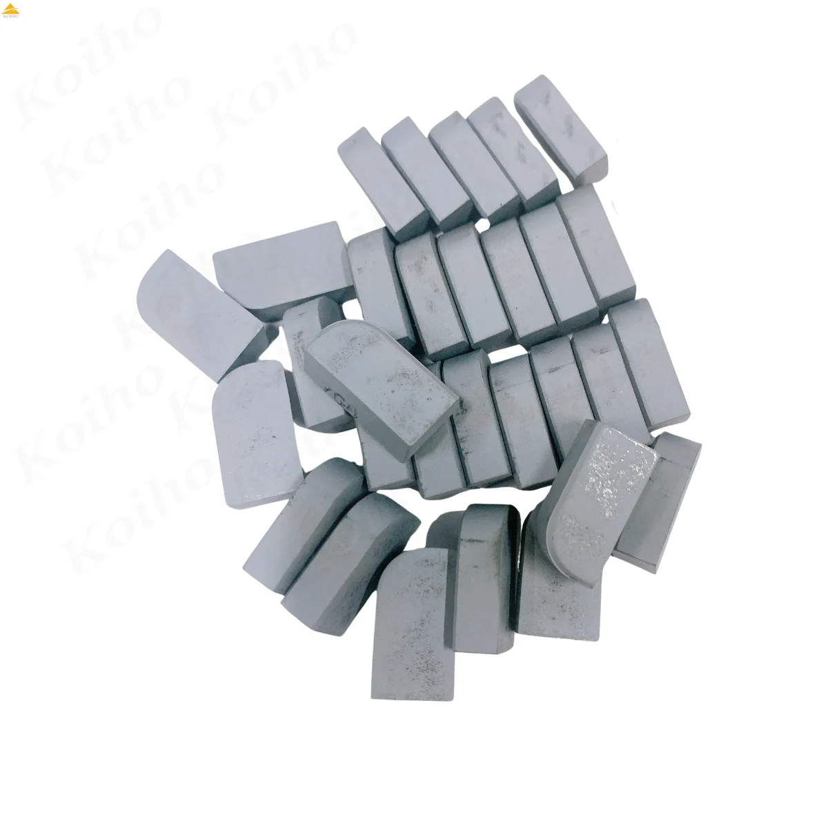 C125 C20 brazing tips tungsten carbide cutting tips carbide brazed insert cutter cemented carbide brazed tip