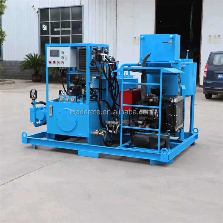 industrial efficient mortar cement grout mixing plant cement for rock grouting