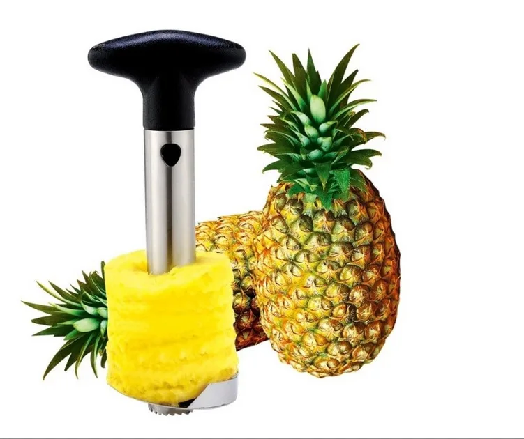 Amazon Hot Sale Stainless Steel Pineapple Corer Slicer Peeler For Kitchen Gadgets - Buy Pineapple Corer Slicer,Pineapple Corer P
