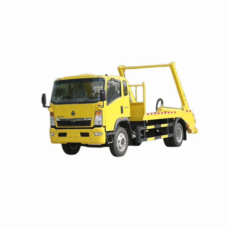 China 3.5ton Garbage Bin Truck, Compactor Garbage Truck, Mini Side Loader Garbage Truck