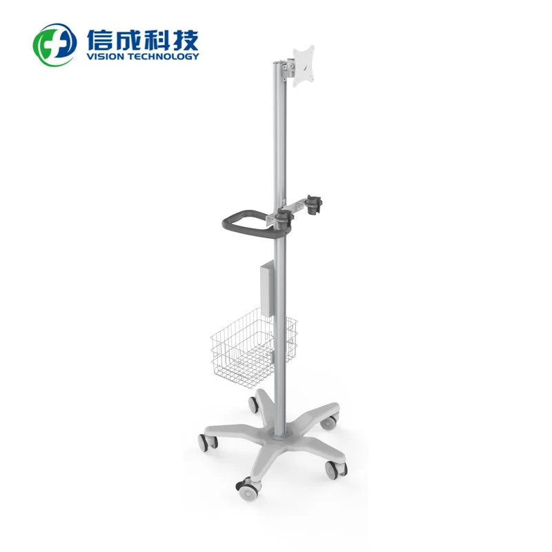 Portable portable trolley hospital  Hospital five-wheeled mobile cart  Factory high quality support OEM/ODM customization