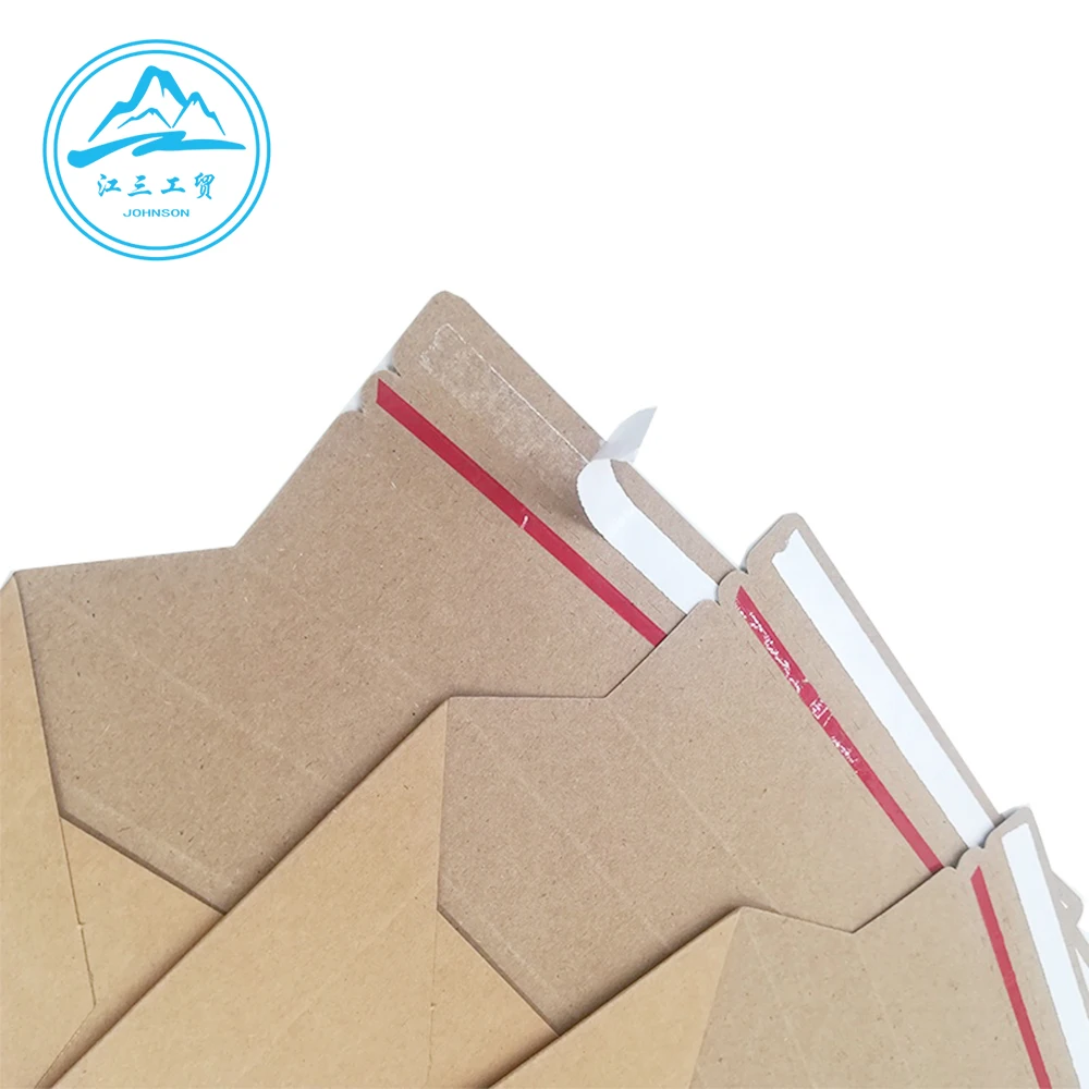 A3 A4 A5 custom-made brown cheap kraft paper envelope for gifts clothing packaging photo envelopes