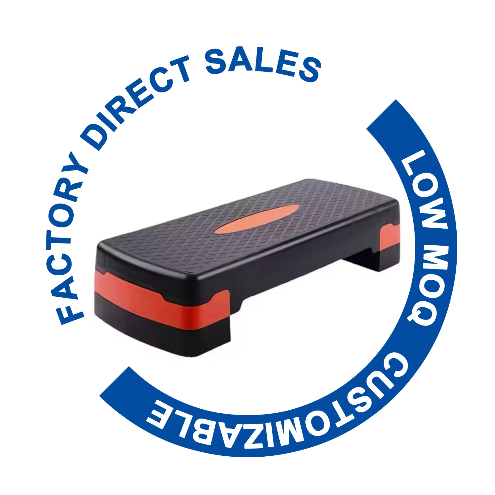 Wholesale Manufacture Custom Home Gym Exercise Fitness Equipment Adjustable Aerobic Step Aerobic Stepper