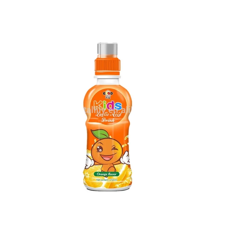 2020 new label   kids sour clotted milk drink banana orange flavor