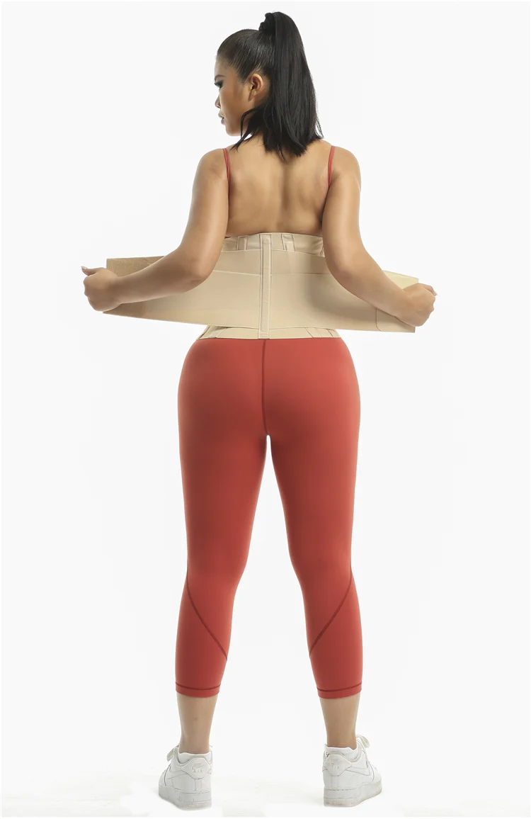 Women Plus Size Trimmer Belt Weight Loss Wrap Workout Custom Logo Waist Sweat Belt Double Control Power Waist Trainer Belt