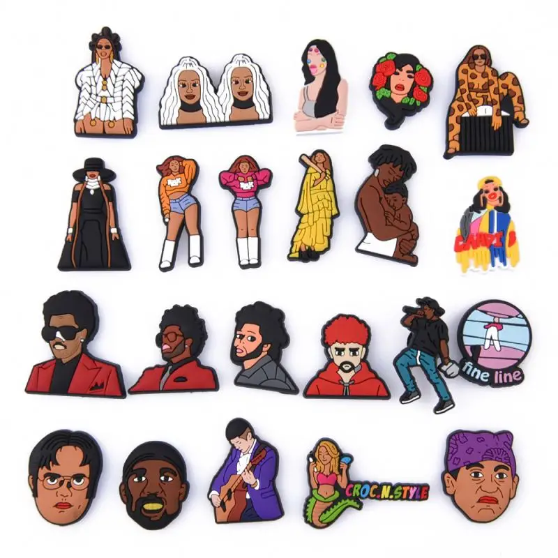 2025 wholesale Wholesale Custom Cheap Heavy Chains resin Shoe Accessories Decorations PVC Shoe clog charms for Kids resin shoes