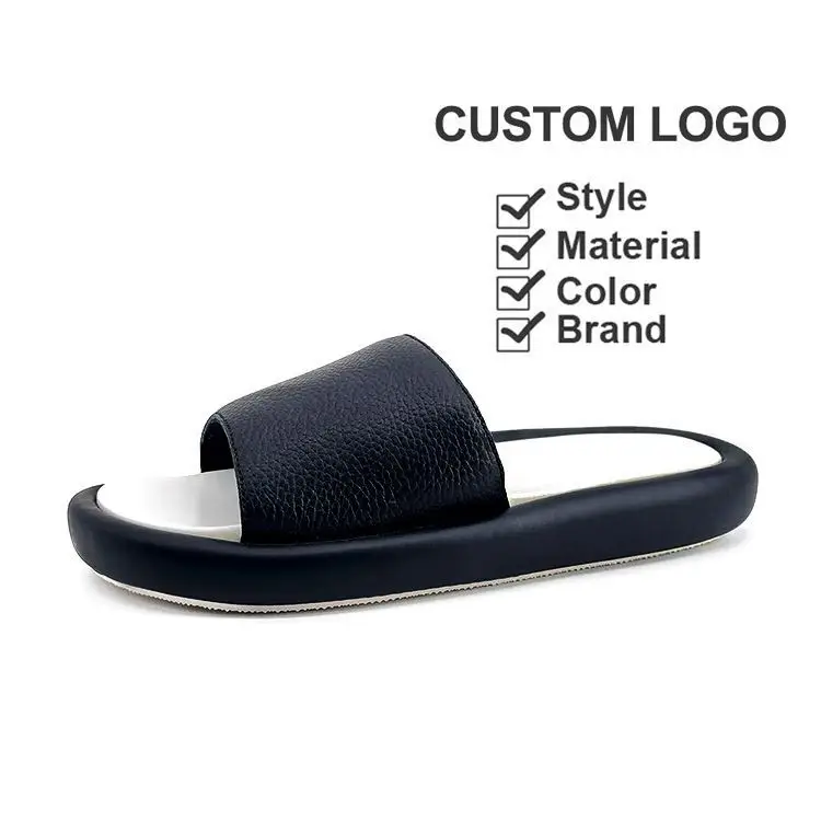 Pvc Slippernew Slipper Design 2020 Men Slippers Vietinum Re Branding Sandals Women' S Shoes Boba Milk Tea