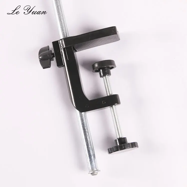 Black Heavy Duty Adjustable Hair Mannequin Stand Metal Wig Tripod Stand For Canvas Block Wig Head Stand Holder