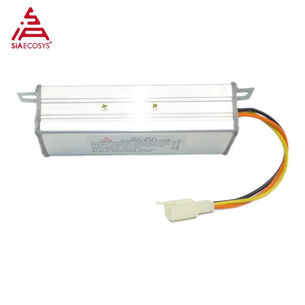 Распродажа! DC-DC преобразователь QS 72V на 12V 15A для электрического велосипеда/электрического скутера/электромобиля