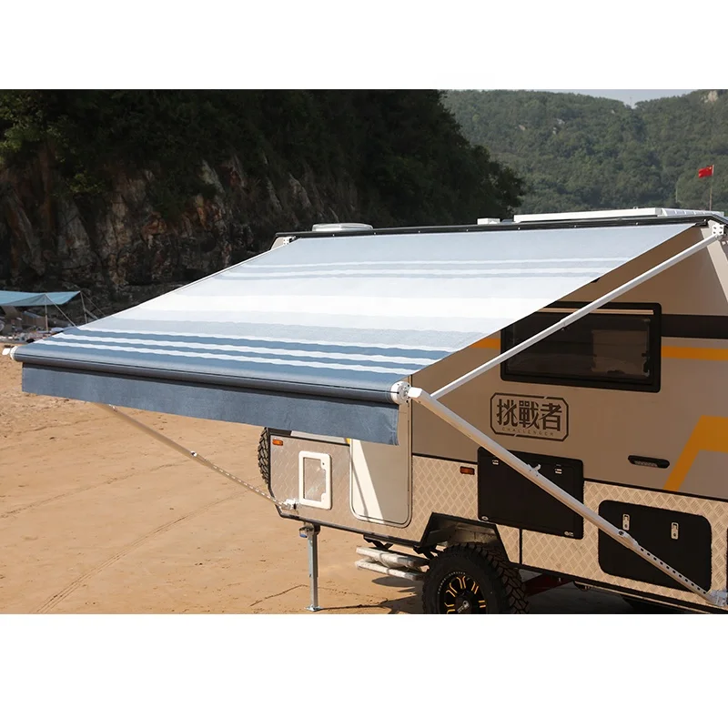 
Caravan awning with LED strip Wareda factory direct sale rv awning 