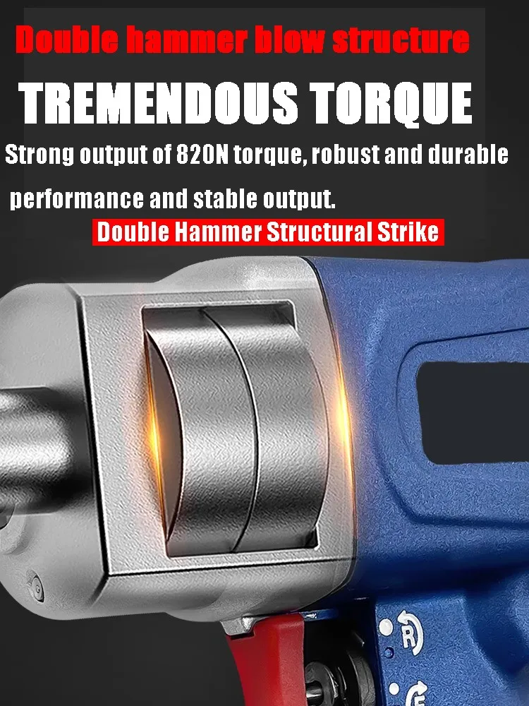Factory Outlet Price Manufacturer Heavy Duty 1/2 Pneumatic Impact Wrench Tool for Tire Loading and Unloading