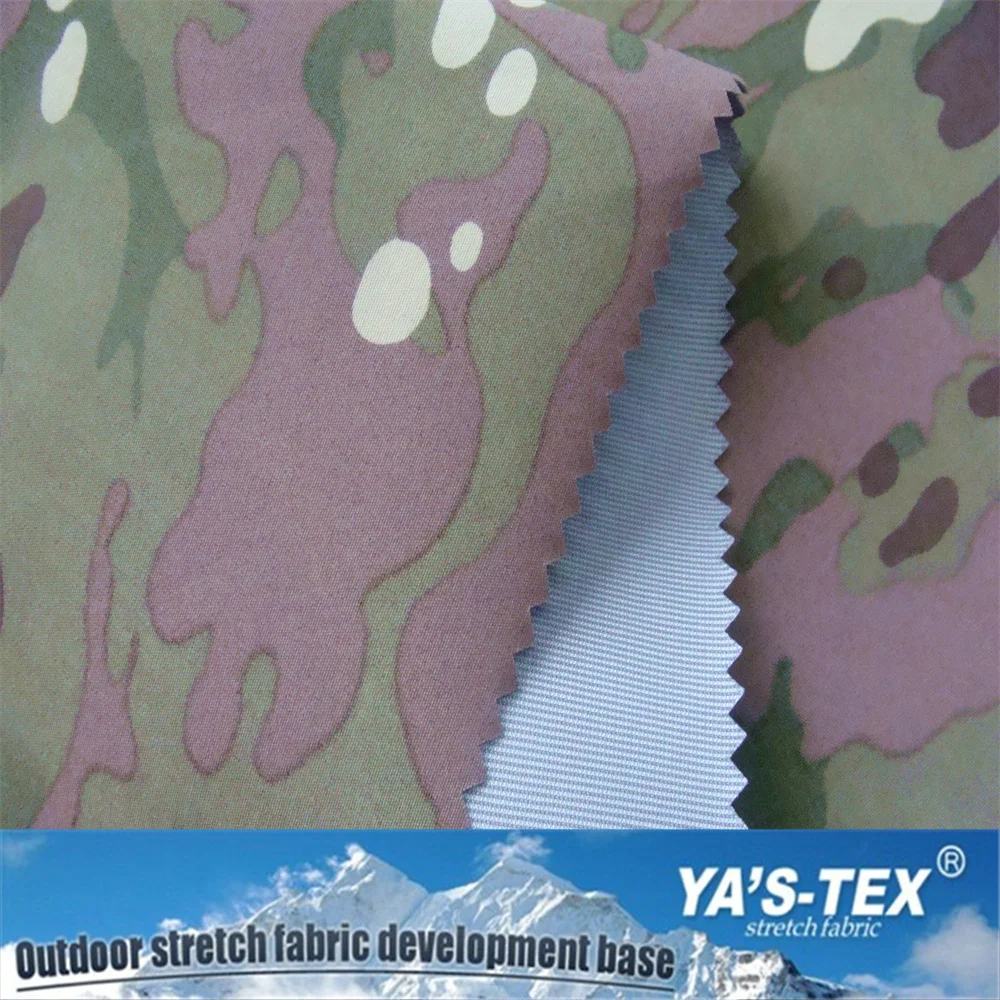 Нейлоновая наружная истираемая Водонепроницаемая тянущаяся ткань для палатки
