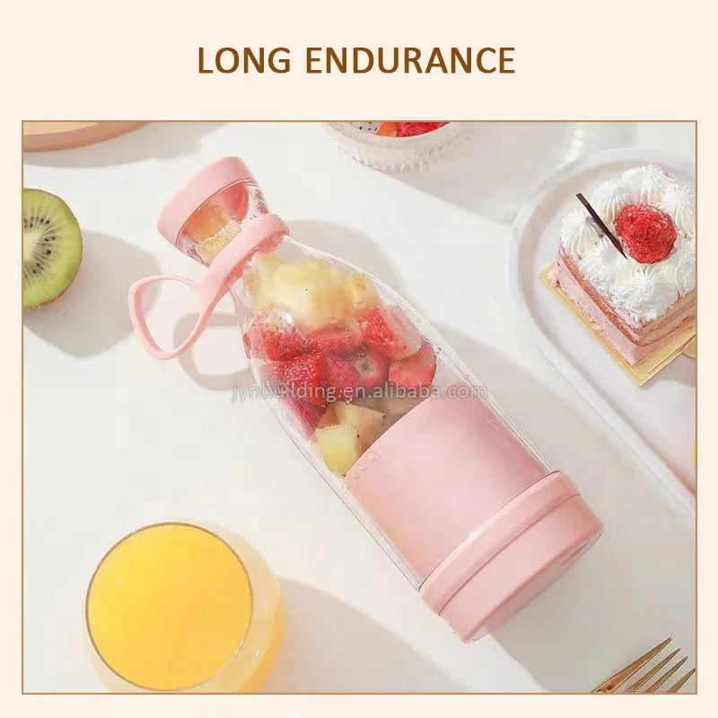 wholesale portable mini juicers Personal Size 420ml Bottle handheld smoothie mixer cup portable fresh juicer blender
