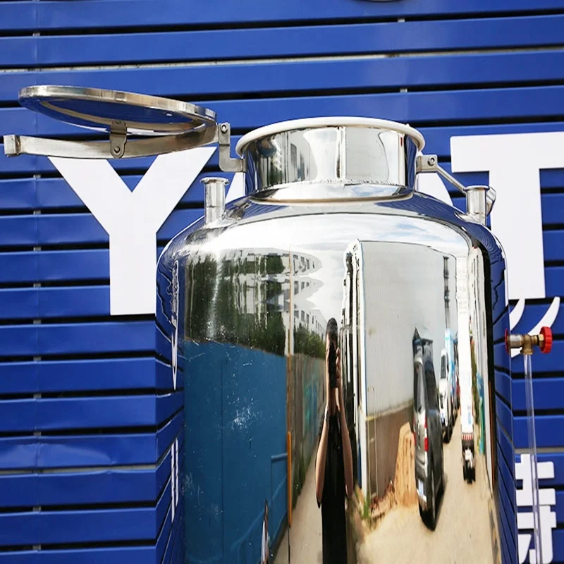 Underground Water 3000L Storage Machine Industrial Equipment Storage Liquid 304 Stainless Steel Sterile Water Tank