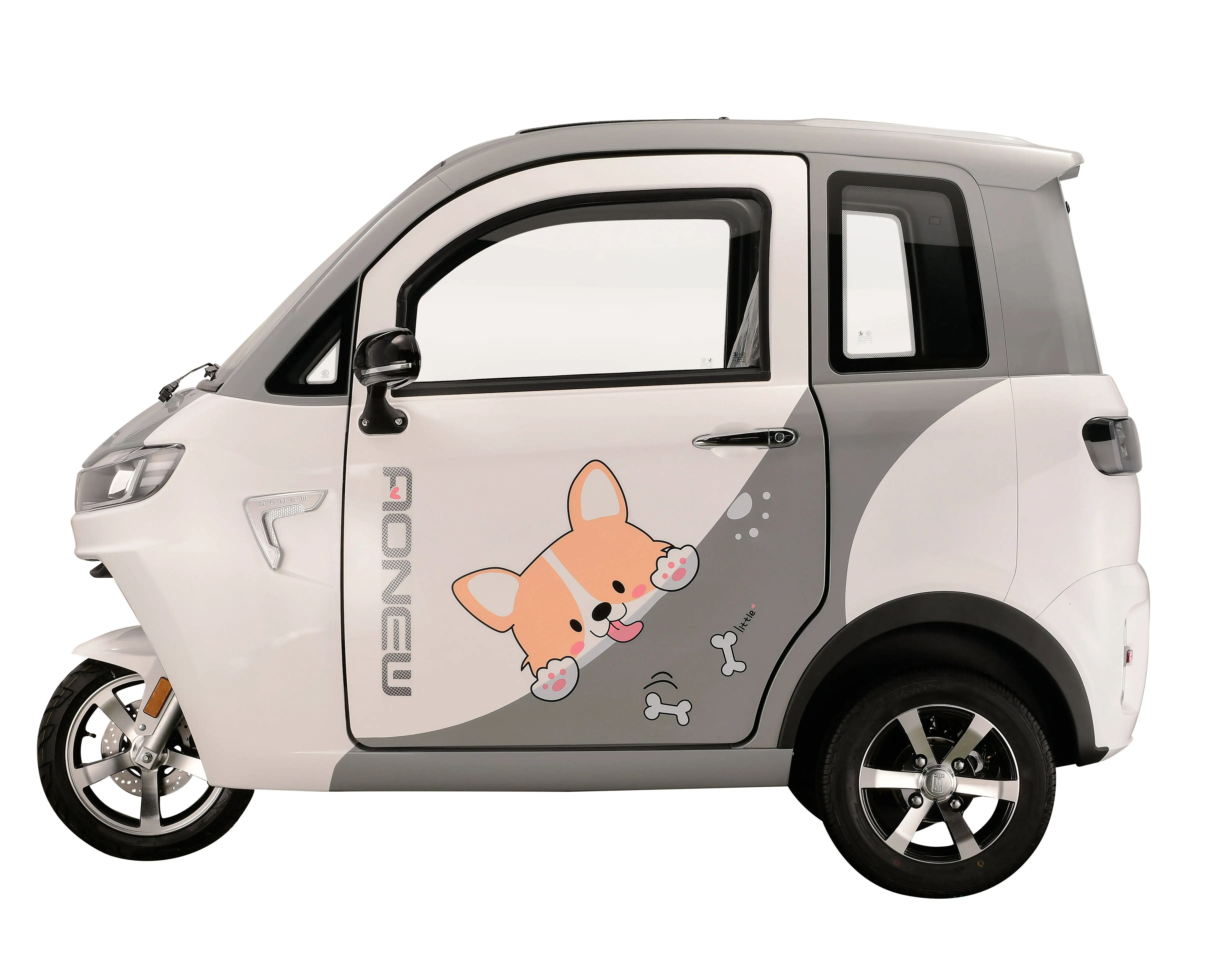 2023 New Design Enclosed Body Electric Tricycle 3 Wheels Tricycle Cabin