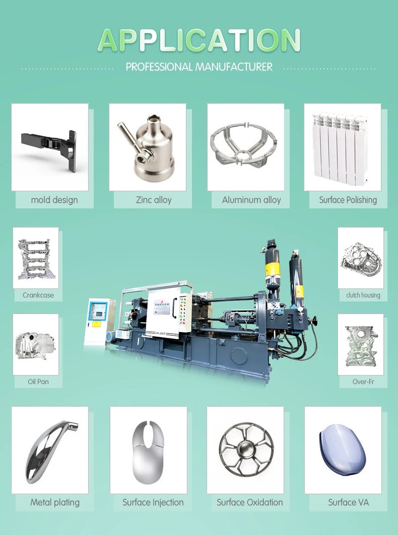 220T Good Price Low Pressure Hot Chamber And Cold Chamber Die Casting Machine