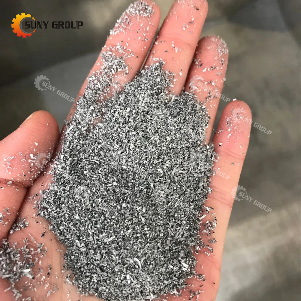 scrap Aluminium Plastic Composite Panel metal recovery machine