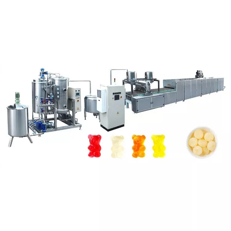 High Quality Automatic Marshmallow Soft Candy Depositor Production Line