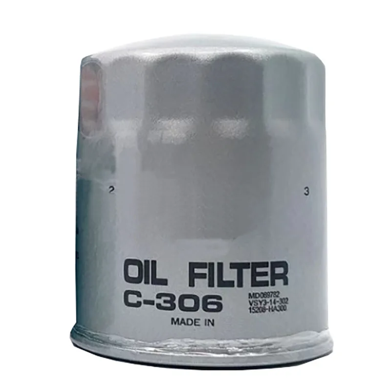 High Quality Low Price And Factory Direct C-306 MD069782 Oil Filter For MITSUBISHI GALANT L200 L300 L400 LANCER PAJERO