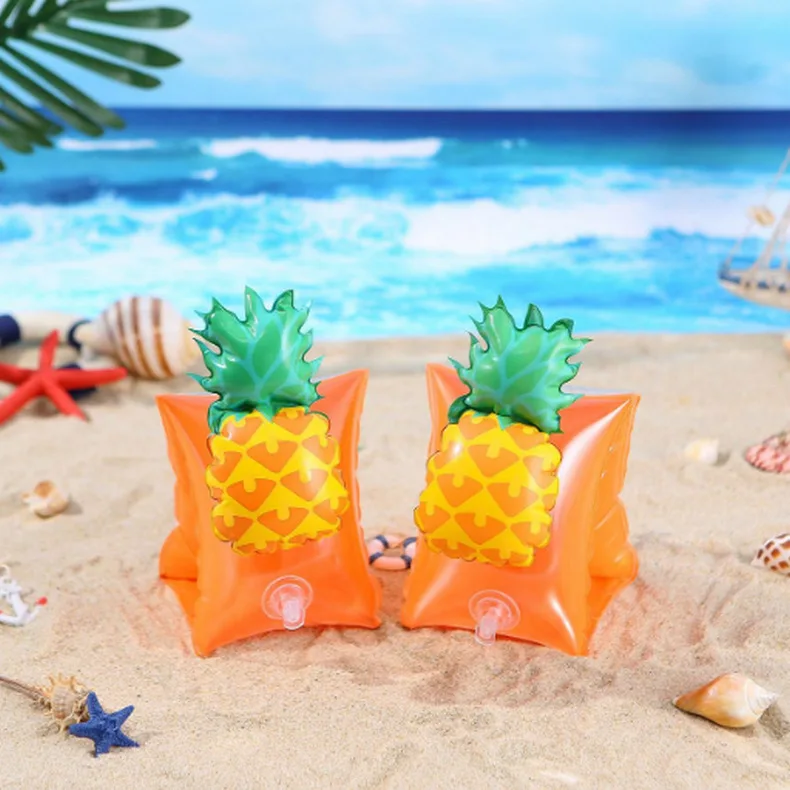 PVC Inflatable Cartoon Swimming Sleeve with Swim Arm Ring for Kids Portable Inflatable Armbands