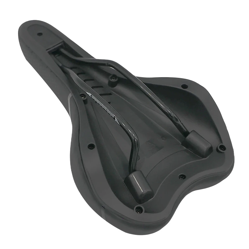 Custom Air Comfort Bike Saddle Waterproof Mountain Bike Seat Outdoor Riding Simple Made Leather