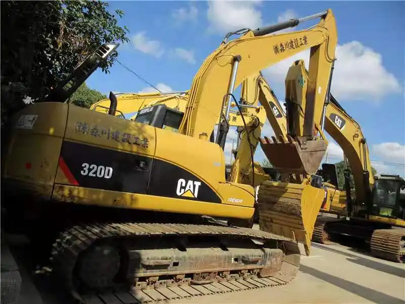  Используется в строительстве Caterpillar 320D Землеройная техника экскаватор кота из мультфильма машина для