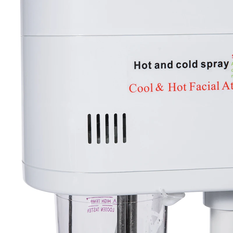 Best Seller 2 in 1 Hot And Cold Double Head Spray Face Steamer Nano Facial Mist Sprayer with stand