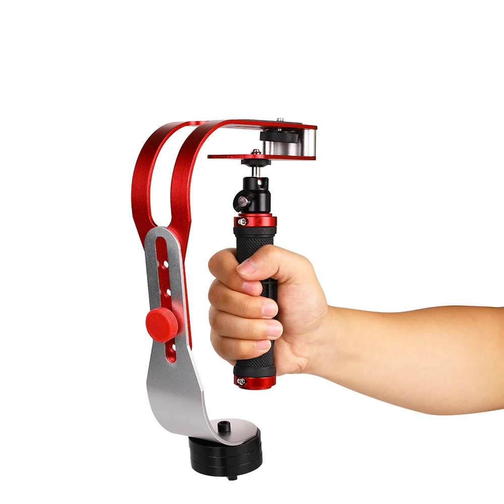 Kaliou High Quality Aluminum Professional Handheld Camcorder Video DSLR Camera Stabilizer For Smartphone Action Camera