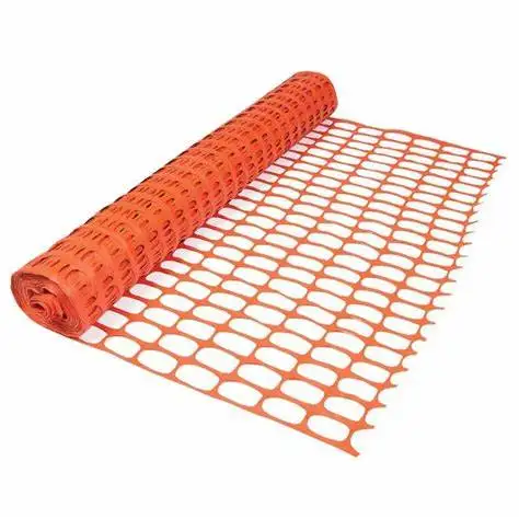 China factory orange safety fence barrier mesh of road warning barrier