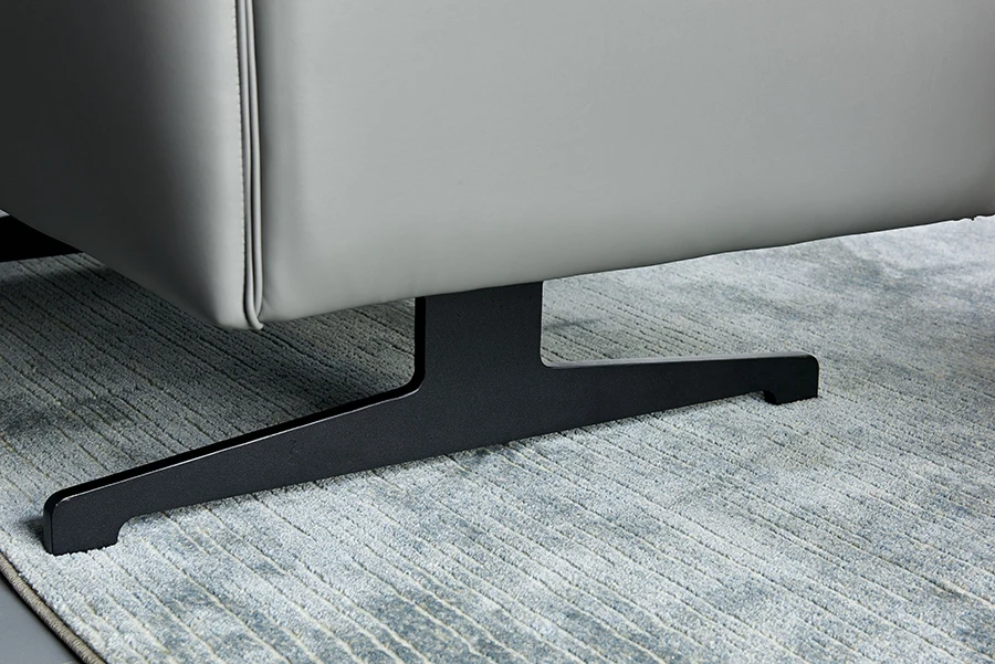 Italian Design Luxury Genuine Leather Sofa 1 2 3 Seater Office Sofa Set Furniture Couch Living Room Modern Office Sofa